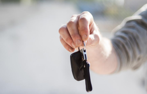 Man donating his car in Maryland
