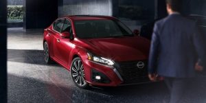 Entering Nissan Car College Park, MD