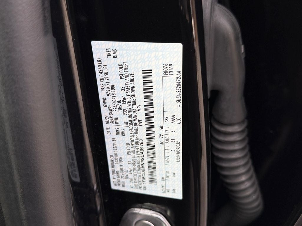 2025 Ford Escape ST-Line / One Owner /