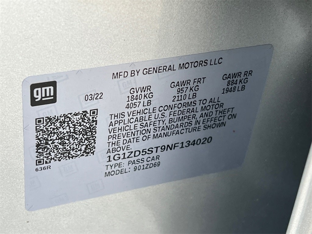 2022 Chevrolet Malibu LT