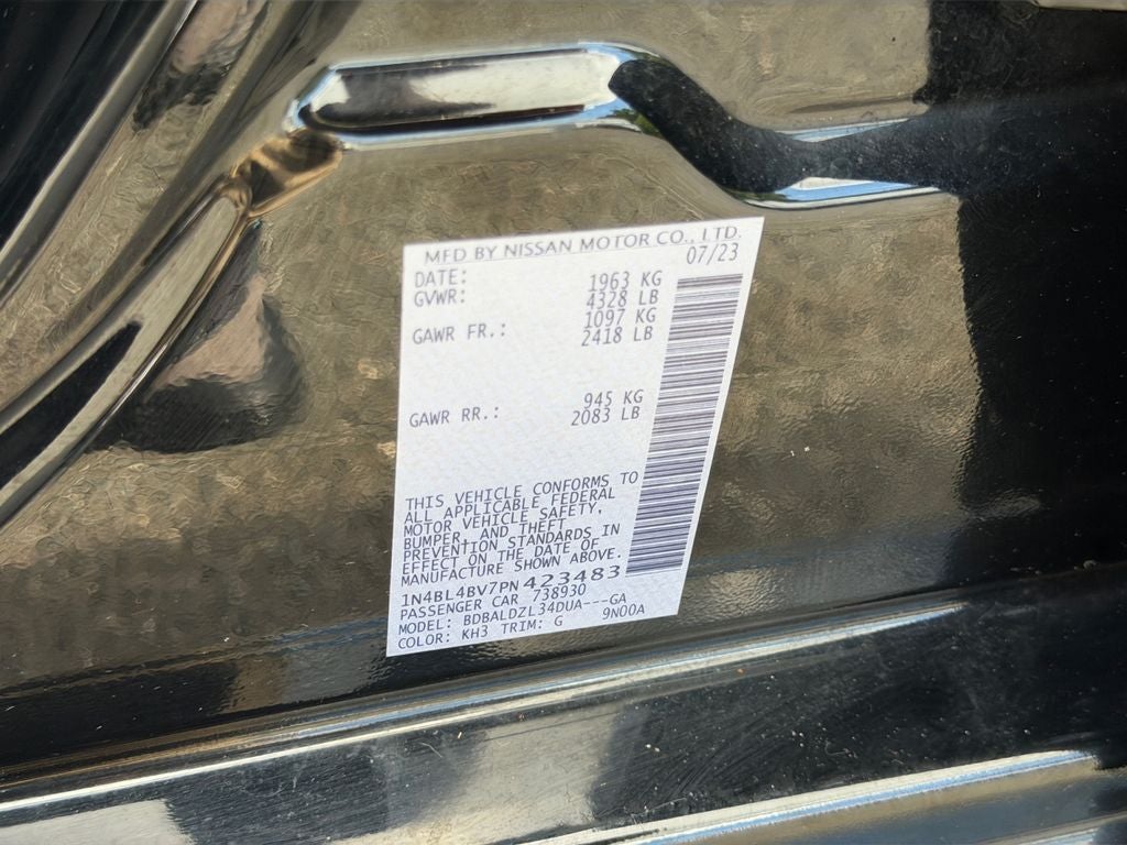 2023 Nissan Altima 2.5 S
