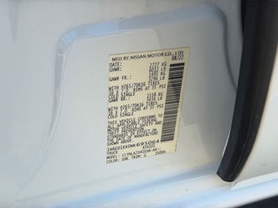 2022 Nissan Frontier S