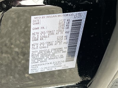 2026 Nissan Frontier PRO-4X