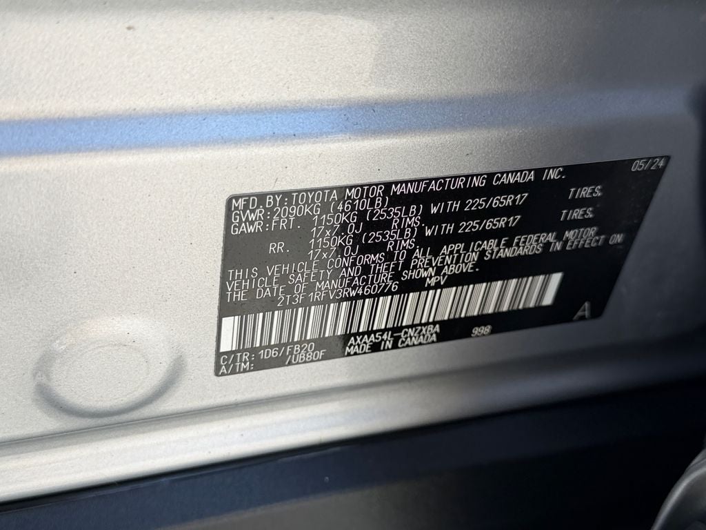 2024 Toyota RAV4 LE / One Owner /