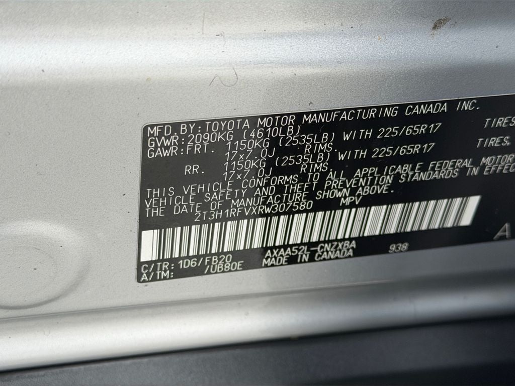 2024 Toyota RAV4 LE / One Owner /