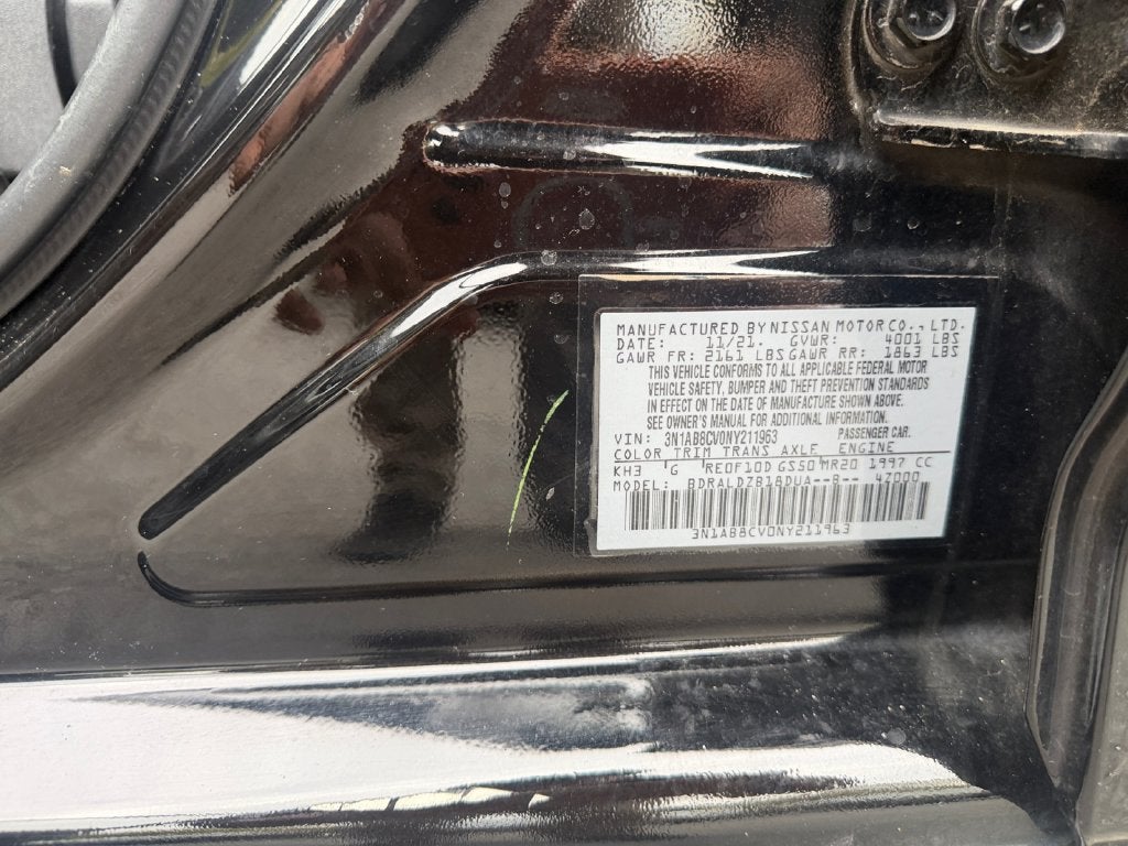 2022 Nissan Sentra SV
