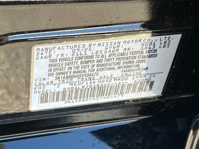 2025 Nissan Sentra SR / One Owner / Carpeted Floormats