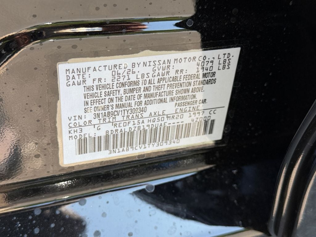 2026 Nissan Sentra SV