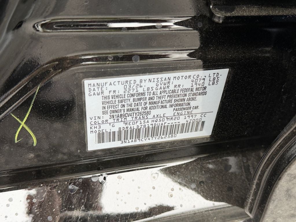 2026 Nissan Sentra SV