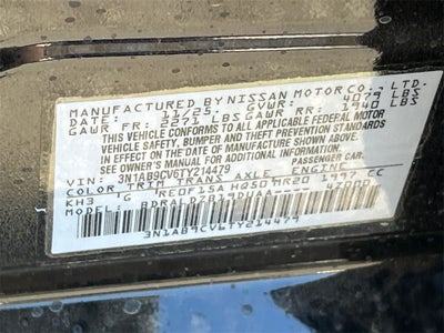 2026 Nissan Sentra SV