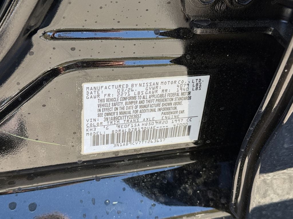 2026 Nissan Sentra SV