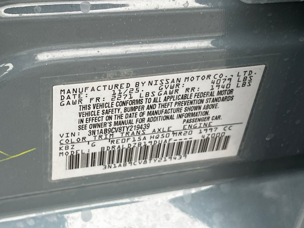 2026 Nissan Sentra SV