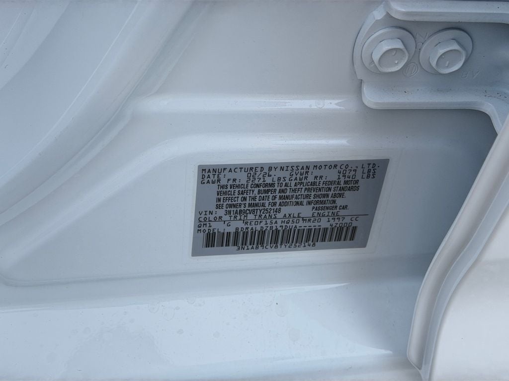 2026 Nissan Sentra SV