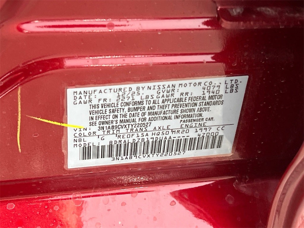 2026 Nissan Sentra SV