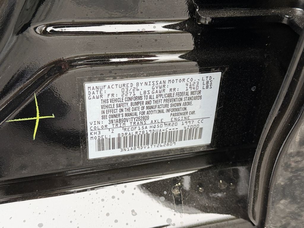 2026 Nissan Sentra SR