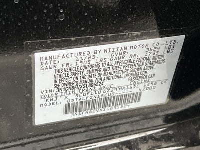 2025 Nissan Versa 1.6 SV