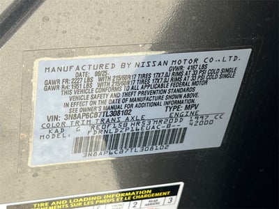 2026 Nissan Kicks SV / One Owner / AWD / Premium Package / Weather Pack