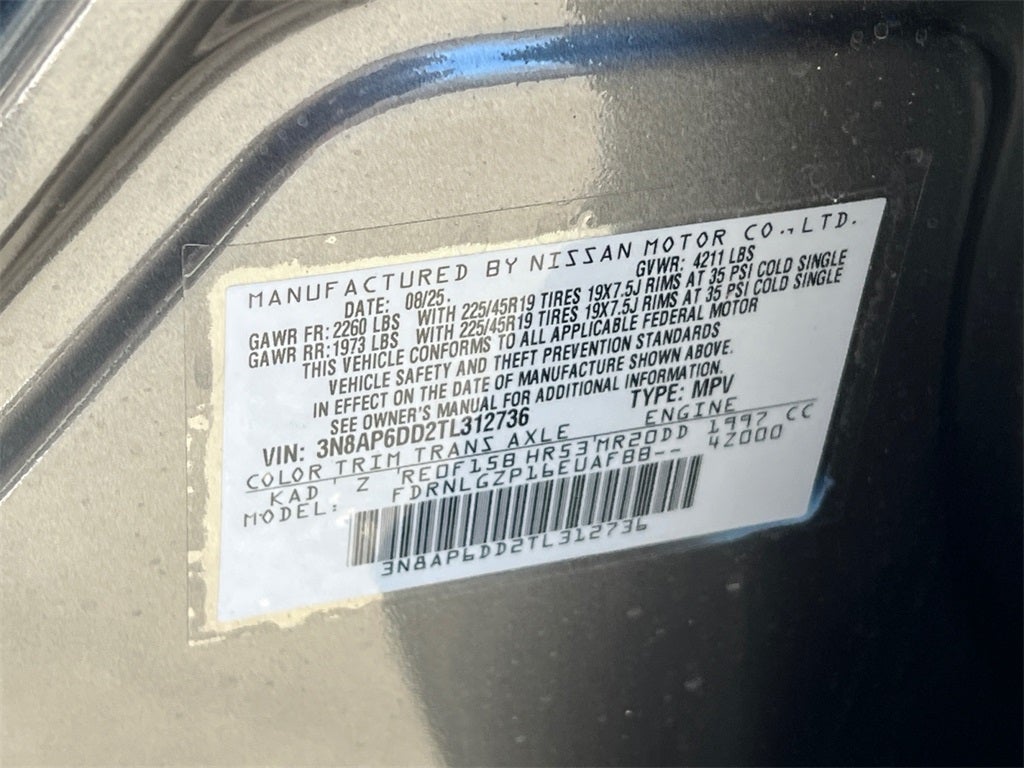 2026 Nissan Kicks SR One Owner / / AWD / Premium Package / Weather Pack