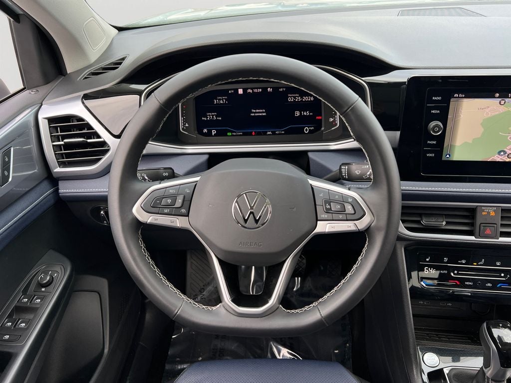 2025 Volkswagen Taos 1.5T SEL / One Owner / AWD /