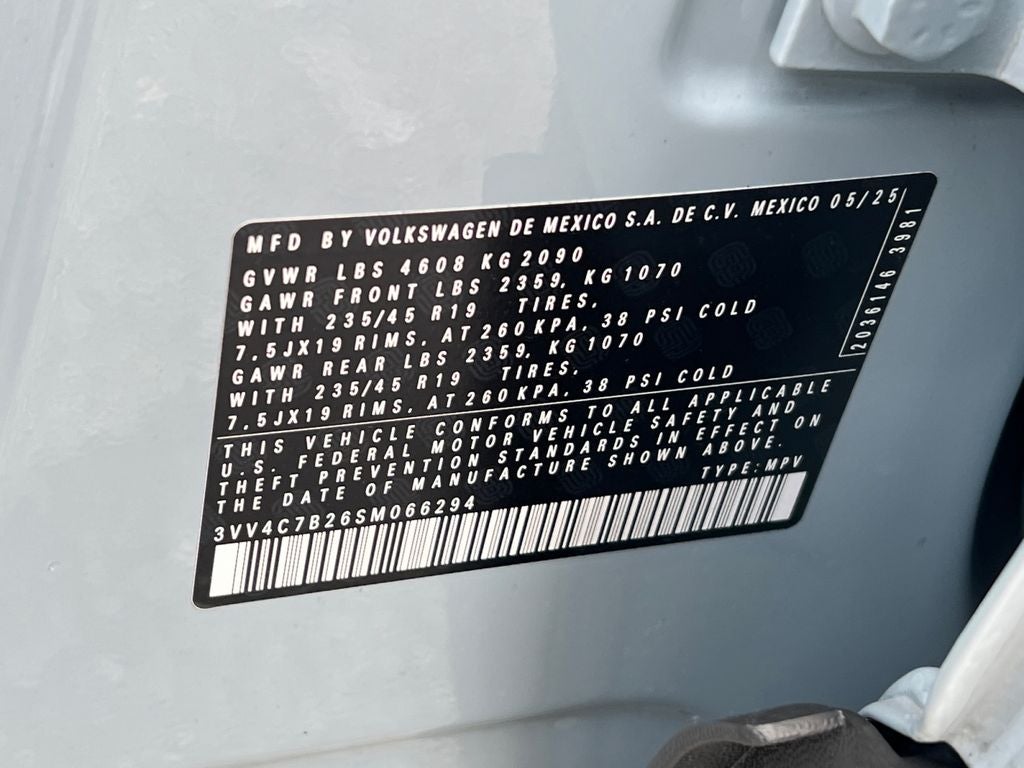 2025 Volkswagen Taos 1.5T SEL / One Owner / AWD /