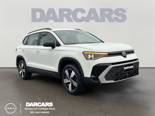 2025 Volkswagen Taos 1.5T S / One Owner / AWD /