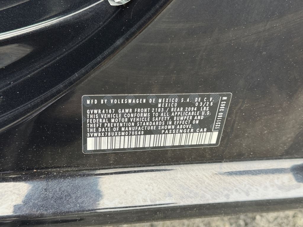 2025 Volkswagen Jetta 1.5T Sport