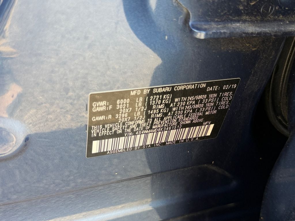 2019 Subaru Ascent Limited