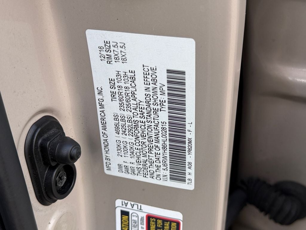 2017 Honda CR-V EX-L