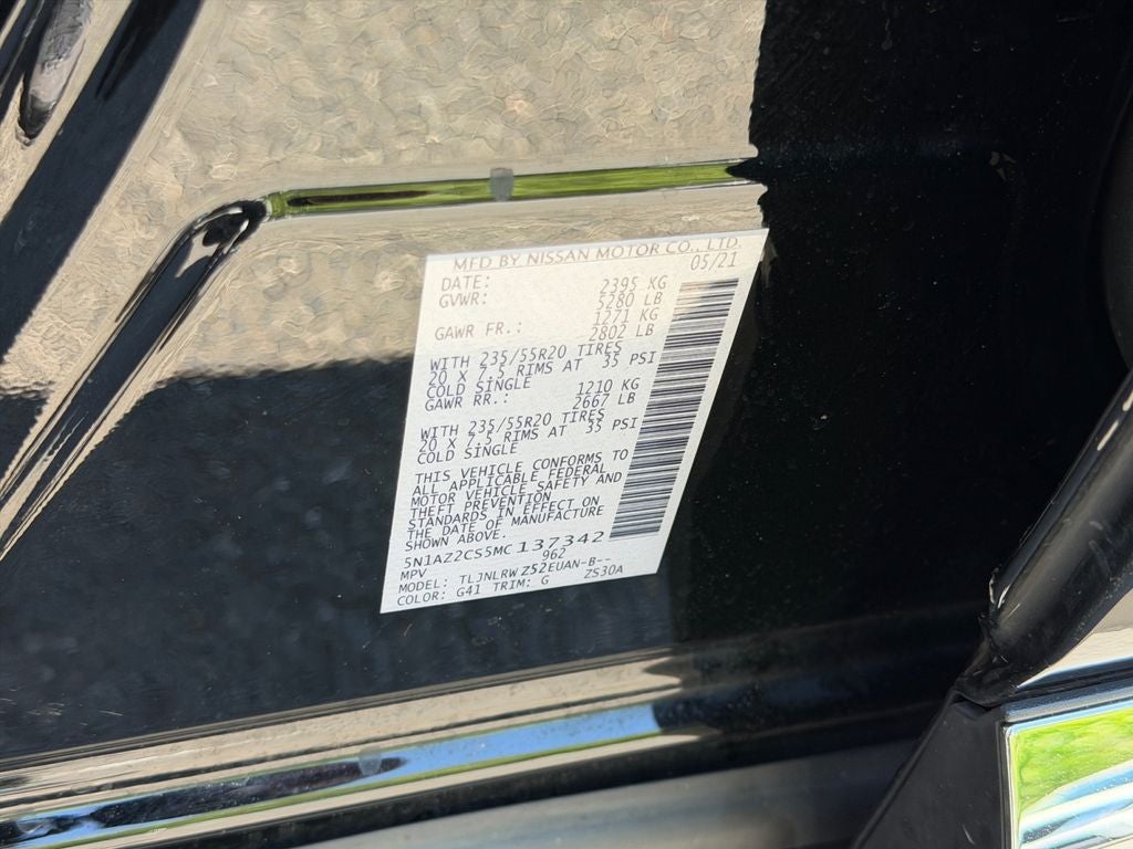 2021 Nissan Murano SL / One Owner