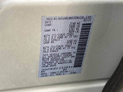 2025 Nissan Murano SV Certified Pre-Owned / One Owner / AWD