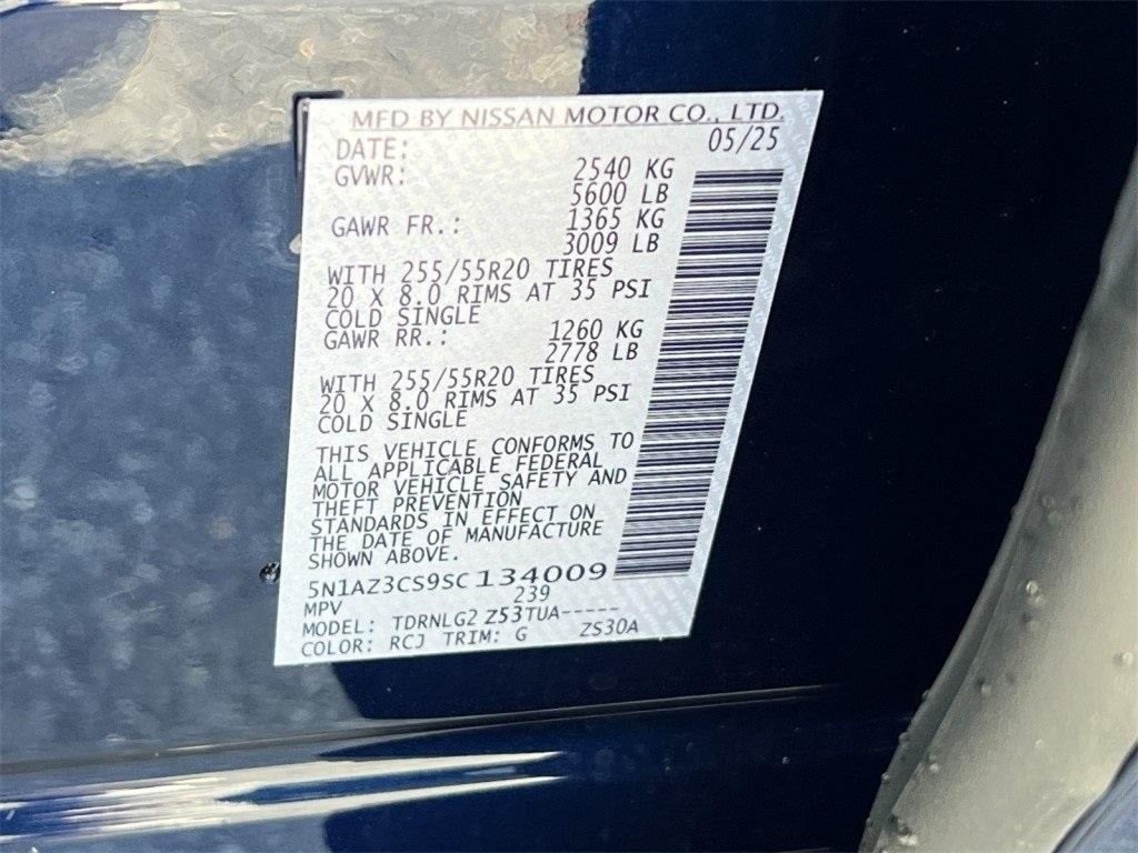 2025 Nissan Murano SL