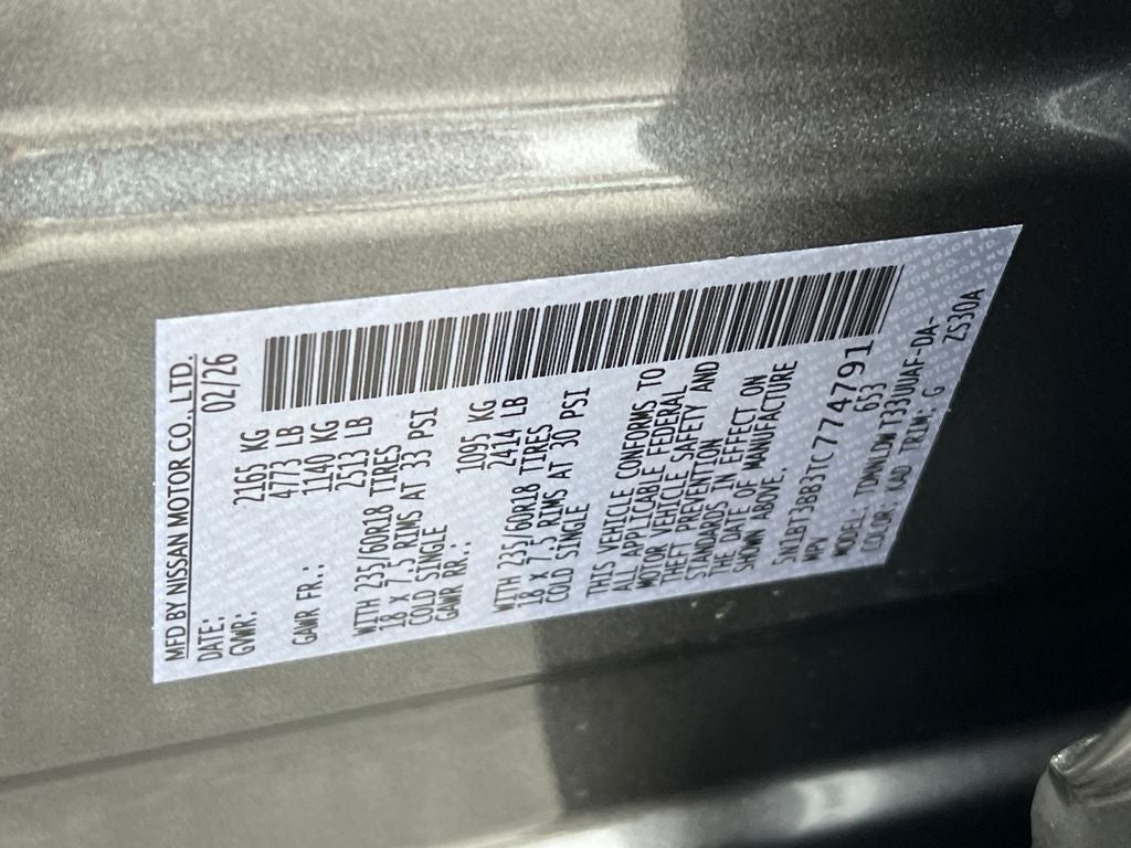 2026 Nissan Rogue SV