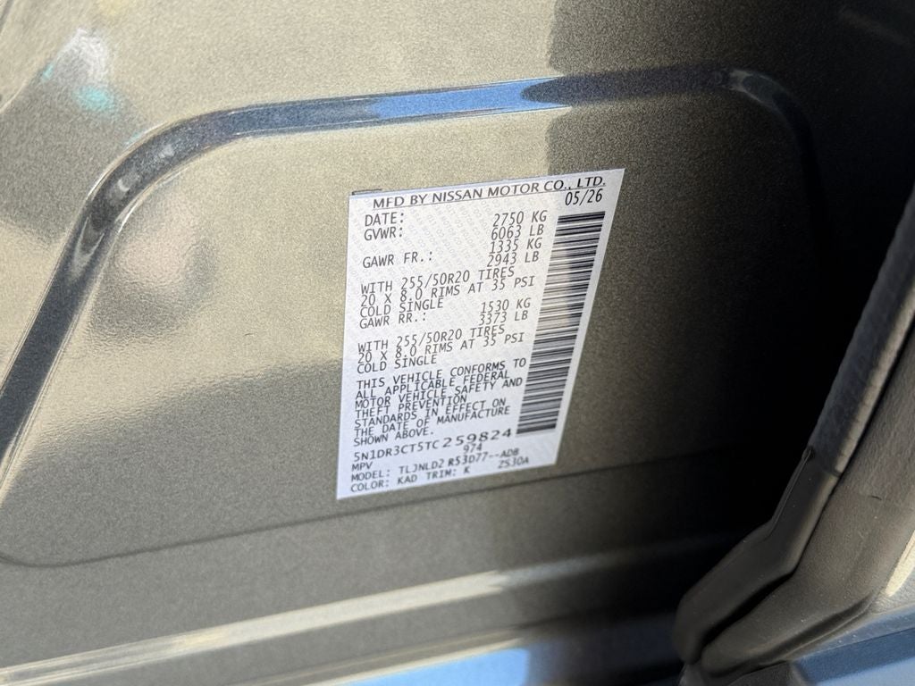 2026 Nissan Pathfinder SL
