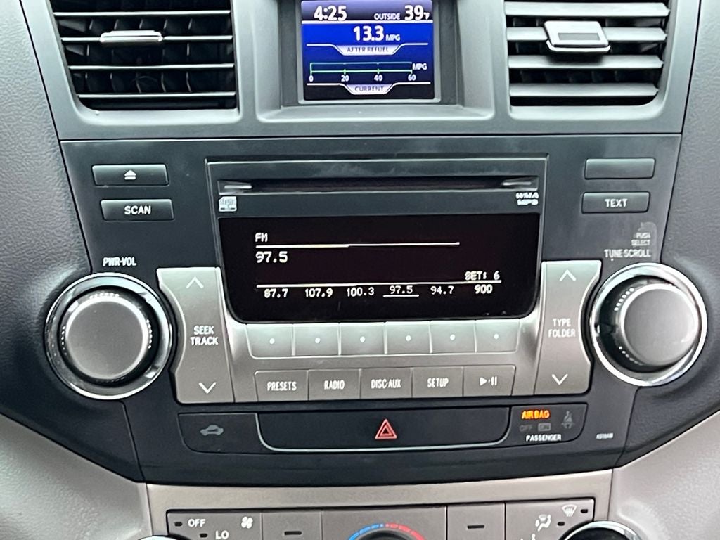 2012 Toyota Highlander Base / One Owner / AWD /