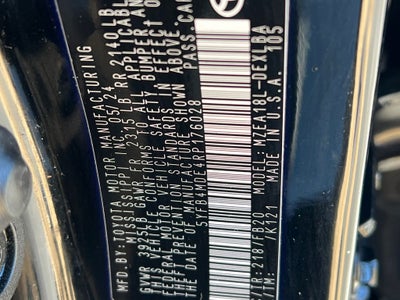 2024 Toyota Corolla LE One Owner