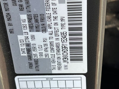 2024 Mazda Mazda CX-90 3.3 Turbo Preferred Plus One Owner / AWD / Preferred Plus Package /