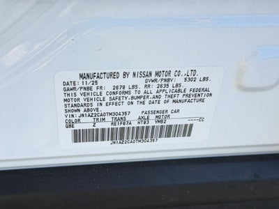 2026 Nissan Leaf SV+