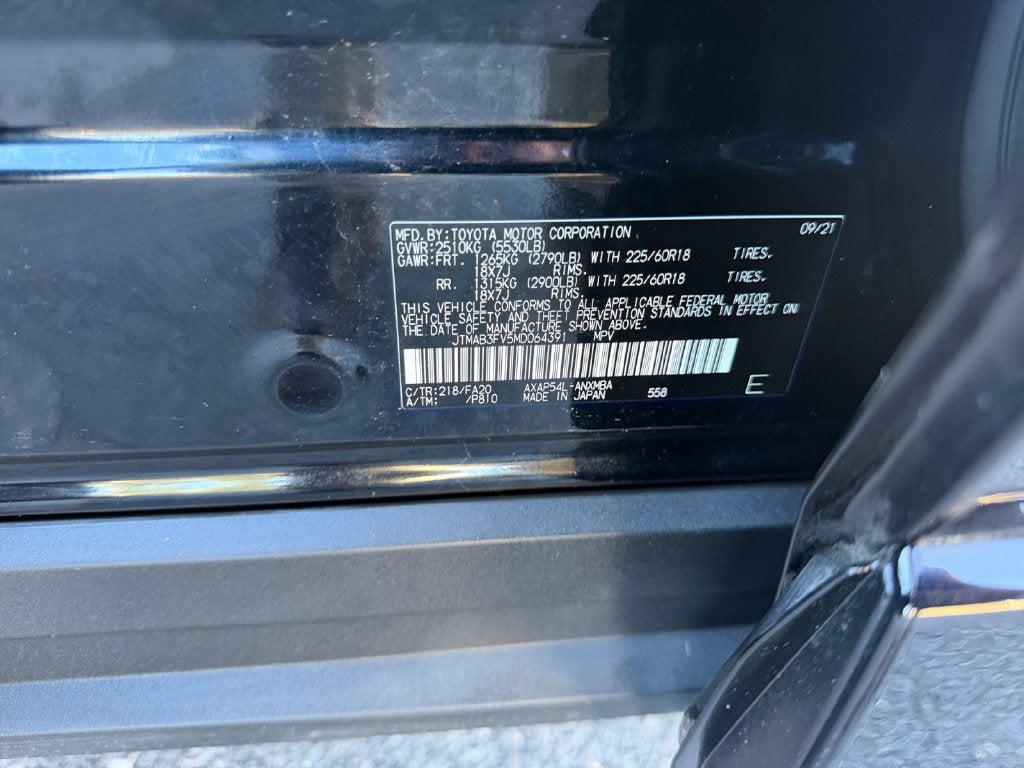 2021 Toyota RAV4 Prime SE