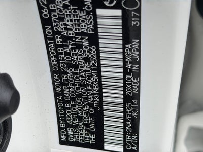 2021 Toyota C-HR Nightshade / One Owner /