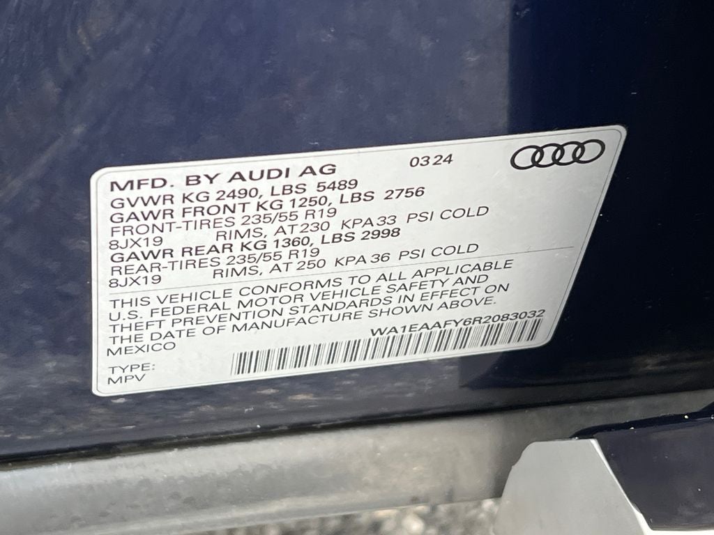 2024 Audi Q5 45 S line Premium Plus quattro