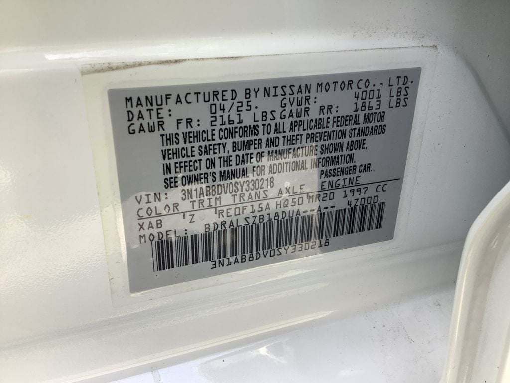 2025 Nissan Sentra SR