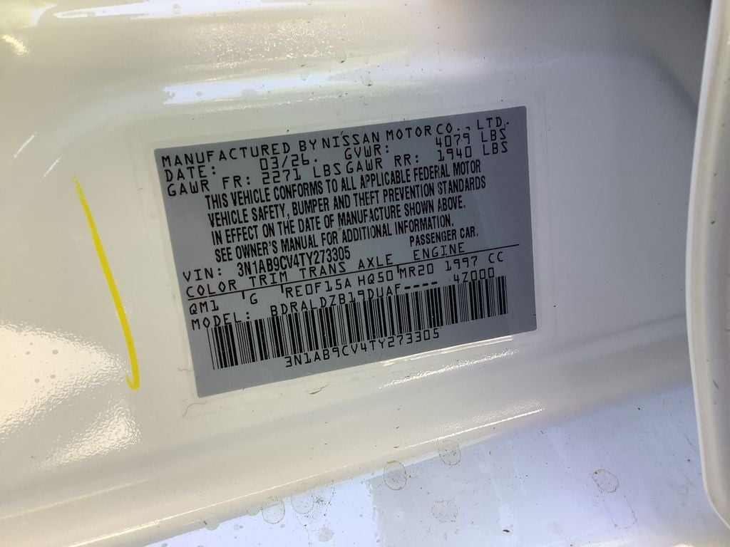 2026 Nissan Sentra SV