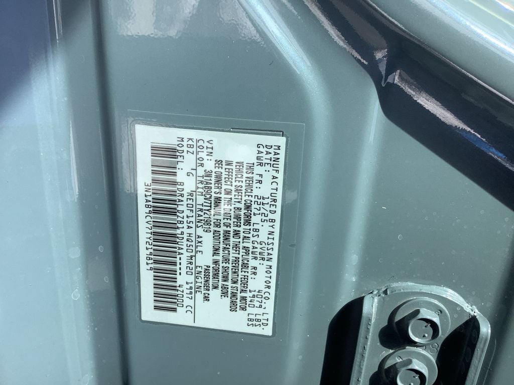 2026 Nissan Sentra SV