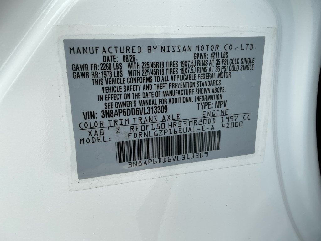 2027 Nissan Kicks SR