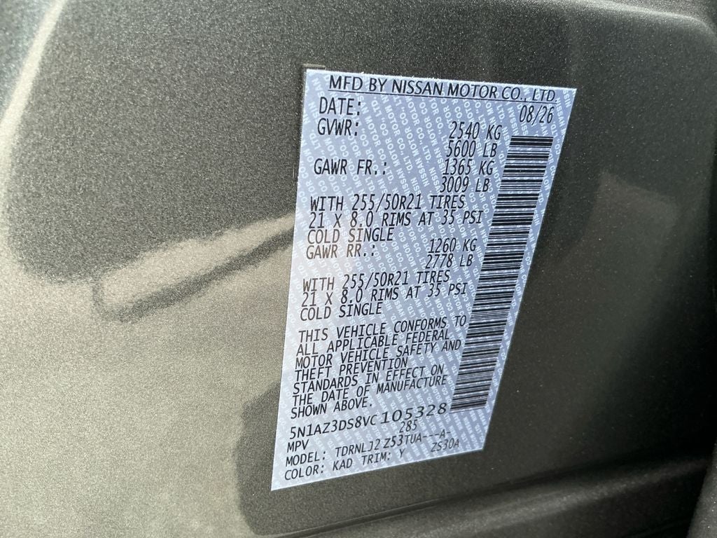 2027 Nissan Murano Platinum