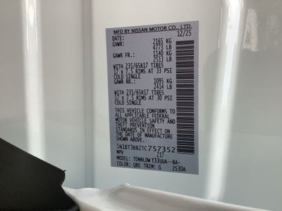 2026 Nissan Rogue Rock Creek