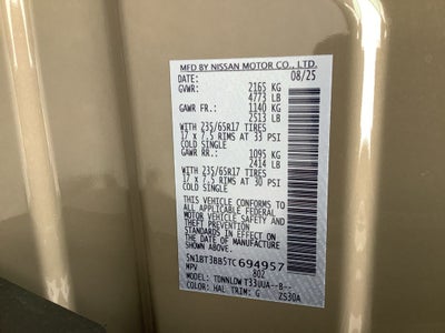 2026 Nissan Rogue Rock Creek