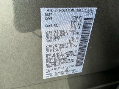 2026 Nissan Pathfinder Rock Creek