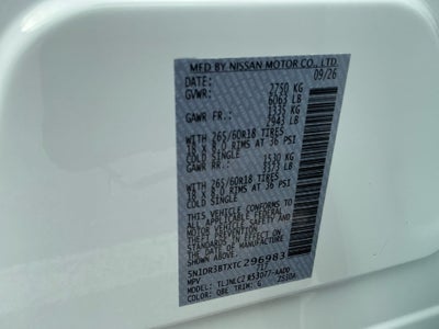 2026 Nissan Pathfinder Rock Creek