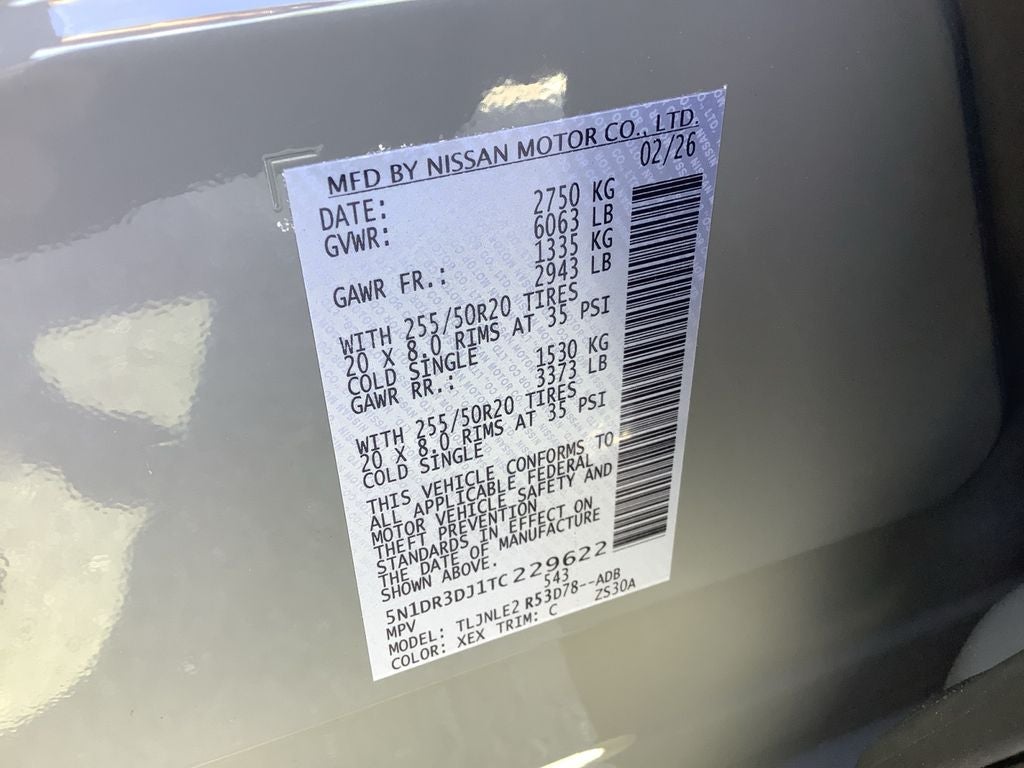 2026 Nissan Pathfinder Platinum